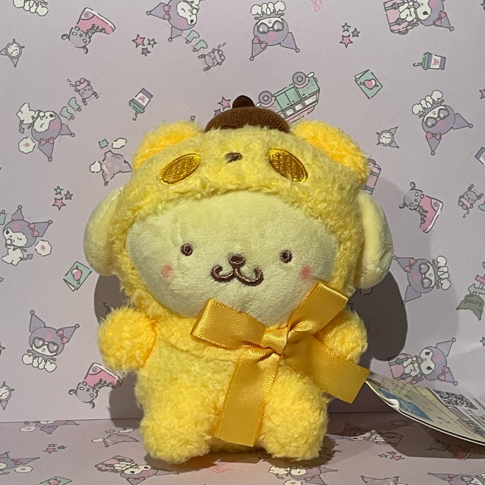 Pompompurin mascot plushie